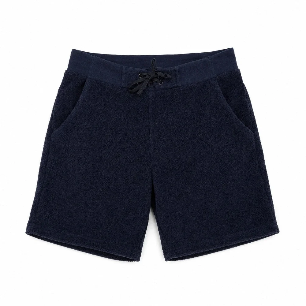 Outerknown Hightide Shorts Mens XS Blue Terry Cloth Surfer Beach Kelly Slater